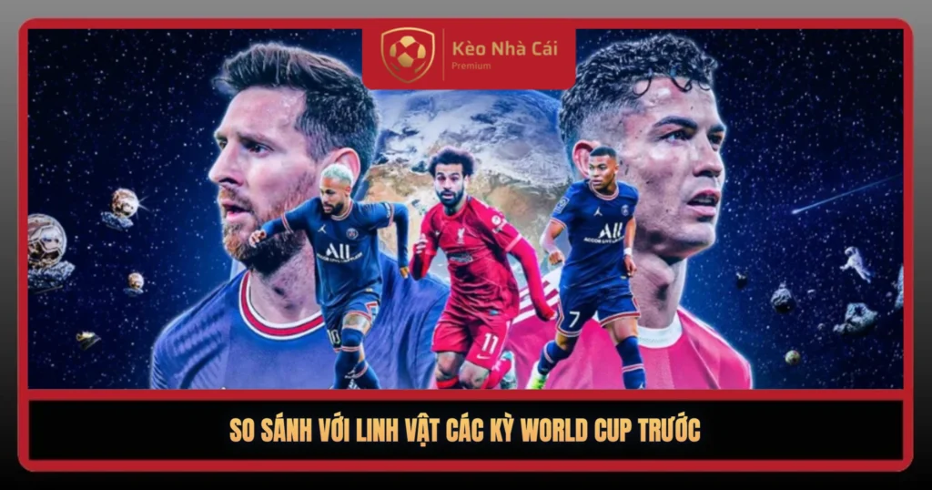 Linh Vật World Cup 2026 – Biểu Tượng Đáng Yêu Của Kỳ Đại Hội 2 So Sanh Voi Linh Vt Cac Ky World Cup Truoc1