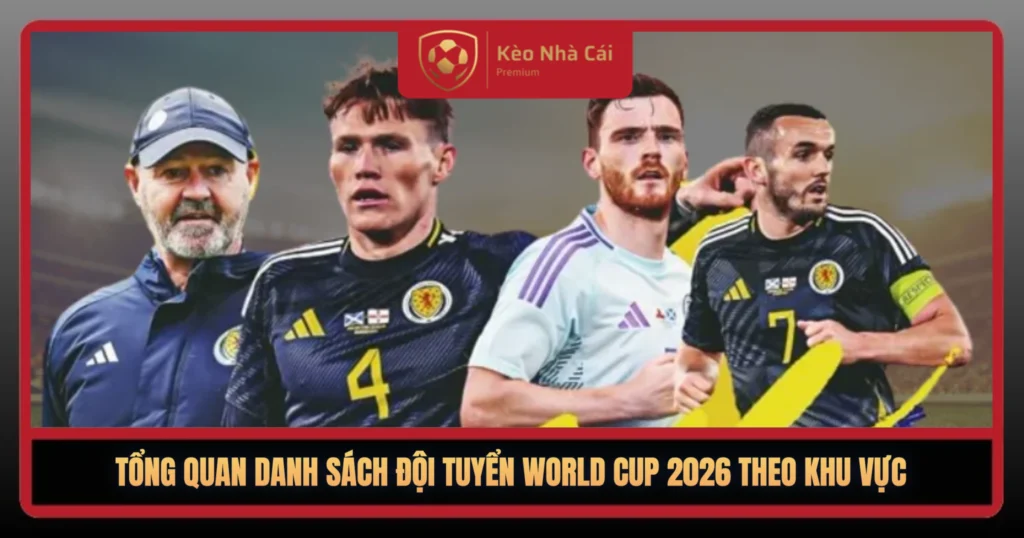 Danh Sách Đội Tuyển World Cup 2026 – Tổng Hợp Đầy Đủ 48 Quốc Gia Tham Dự 1 Tong Quan Danh Sach Doi Tuyen World Cup 2026 Theo Khu Vuc 1